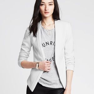 Banana Republic White Blazer